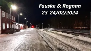 23, 24/02/2024 - Fauske & Rognan #cargonet #mix #togtrafikk #trainspotting #vossloh #tme #eurodual