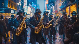 Saxophone Sanctuary - Unwind with Funk Jazz Melodies for Peaceful Days 🎷