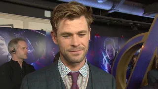 Avengers: Endgame UK Fan Event - Interview with Chris Hemsworth