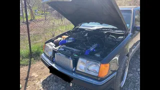 Mercedes W124 Turbo Gioring - episode 1