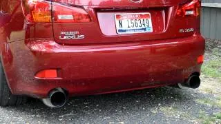 IS350 HKS AXLE BACK W/ INVIDIA MIDPIPE