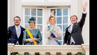 King WA & Queen Máxima in carriage to Dutch State Opening of Parliament