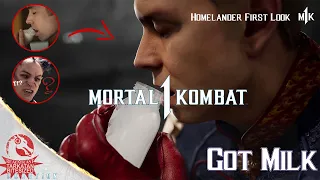Got Milk? Official Homelander First Look Reaction in Mortal Kombat 1