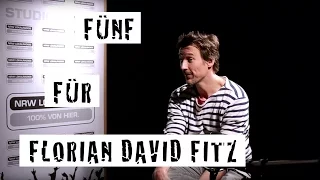 Fünf für Florian David Fitz - das Interview ohne Fragen