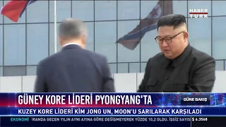Güney Kore Lideri Pyongyang'ta