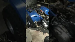 Oil leak repair 87 Suzuki lt300e