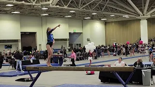 Xcel Diamond Regionals Mpls 2023 - Beam