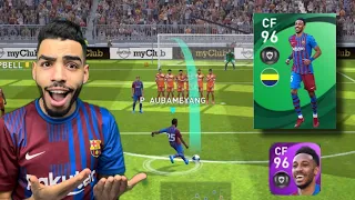THE FIRST AUBAMEYANG's FEATURED CARD SCORES JUST HAT-TRICKs 😱 96 RATED GAMEPLAY REVIEW+ PACKOPENING