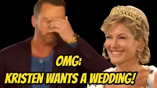 Kristen wants a grand wedding. Brady felt disgusted. - Days of our lives Spoilers 10/2022