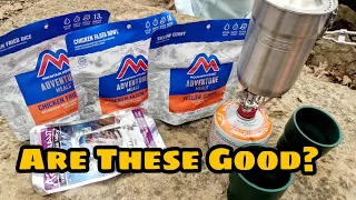 Survival Food | Mountain House Adventure Meals Taste Test