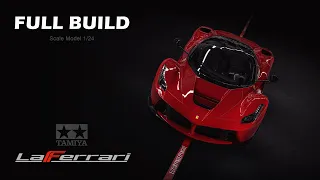 Ferrari LaFerrari | Tamiya | 1/24 | Scale Model Building | ASMR |