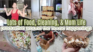 Lots of Food, Cleaning, & Mom Life! Productive Around The House Happenings! Homemaking Motivation!