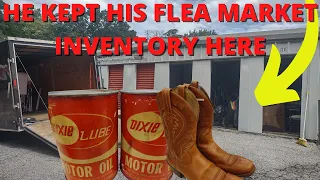 I Won A Flea Market Sellers Inventory Storage Unit For $100. Did He Sell All The Good Stuff?