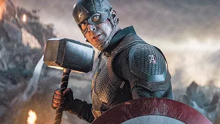 Thanos vs Kaptan Amerika ,Ironman ve Thor-Yenilmezler Oyun Sonu(Türkçe Altyazılı)