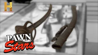 Pawn Stars: Tiffany & Co CAVALRY SWORD Worth a LOT of Money! (Season 9)