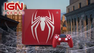 Limited Edition Spider-Man PS4 Pro Bundle Announced - Comic-Con 2018