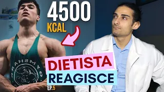 4500 Kcal? - Dietista Reagisce Ai Full Day Of Eating Degli Youtuber Italiani