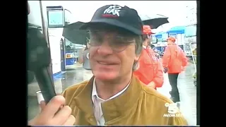 1996 F1 Spanish GP - Bernie Ecclestone react to Michael Schumacher 1st win with Ferrari