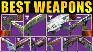 Destiny 2: BEST IRON BANNER WEAPONS! - PvP & PvE God Rolls! | Season of Opulence