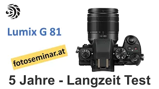 Lumix G 81 | 5 Jahre Langzeit Test - mizerovsky.com
