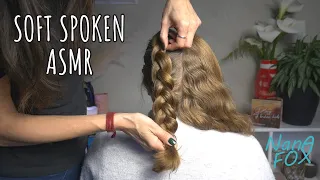 Cozy hair brushing and braiding with Tania - soft spoken ASMR