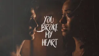 Bonnie + Damon | You Broke My Heart [TQC]