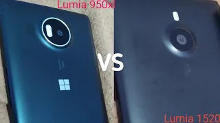 Lumia 950xl Vs Lumia 1520 ! 🥸 Who will win ? Two Beast fight !