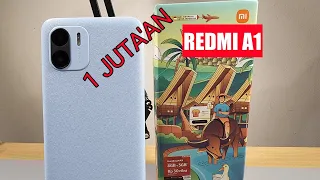 Unboxing dan Review Redmi A1, Hp Xiaomi Sejuta'an | Tes Kamera | Tes Gaming