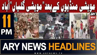 ARY News 11 PM Headlines 28th June | 𝐌𝐚𝐰𝐞𝐬𝐡𝐢𝐲𝐮𝐧 𝐒𝐚𝐲 𝐁𝐡𝐚𝐫𝐢 𝐆𝐚𝐥𝐢𝐲𝐚𝐧...