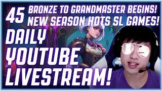 Bronze to Grandmaster Begins! New Season HOTS SL Games!