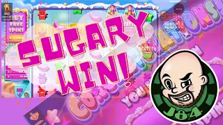 Super Big Win From Sugar Rush Slot!!