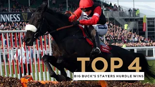 ALL FOUR BIG BUCK'S STAYERS HURDLE WINS AT THE CHELTENHAM FESTIVAL