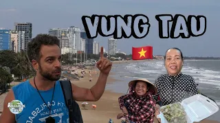 VIETNAM- Discover VUNG TAU - Long hai and Fish Market - Ep1