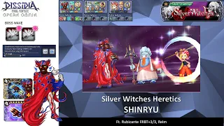 DFFOO [GL] Silver Witches Heretics SHINRYU: Rubi Quina Duo carry Bronze Relm