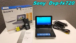 DVD Portátil Sony DVP FX720 USB em estado de zero !!! Item de colecionador
