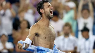 Novak Djokovic is hungry.