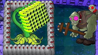 Plants vs Zombies Battlez | 99 Threepeater vs 999 Giga-Gargantuar