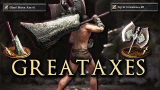 So You Wanna Try Greataxes in Dark Souls 2? This Is How It's Like!