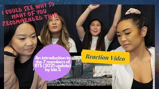 Guide to BTS members by Ida S | Filipino Canadian Sisters React