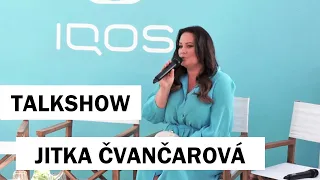 Jitka Čvančarová - Talkshow Libora Boučka IQOS Lounge KVIFF 2023