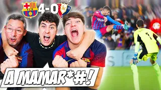 LOS BUYER REACCIONAN al BARÇA 4-0 OSASUNA *se vuelven LOCOS*