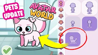 Avatar World ☺️ Awesome Secret Hacks - Pets Update