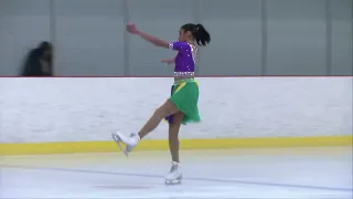 Anugraha Pillai - Junior Combined Free Dance  at the 2022 National Solo Dance Finals