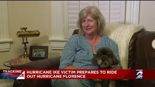 Hurricane Ike victim prepares to ride out Hurricane Florence