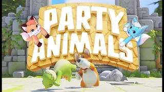 Как научится прыгать по стенам в игре Party Animals