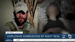 Explosive admissions by Navy SEAL