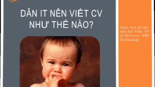 Huong dan viet CV cho dân IT