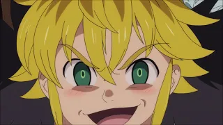 Meliodas scares Tristan | Seven Deadly Sins Clips (English Dub)