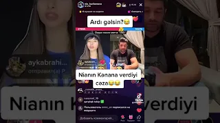 Kenan MM ve Nia Kurbanova Tiktok canlı yayında yarış (Kenan elzanın şeirini oxudu)