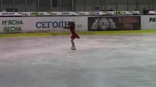 Kharkiv open Cup Ladies Novichok 4 Free Skating 2# Diana PILIPENKO  KHR